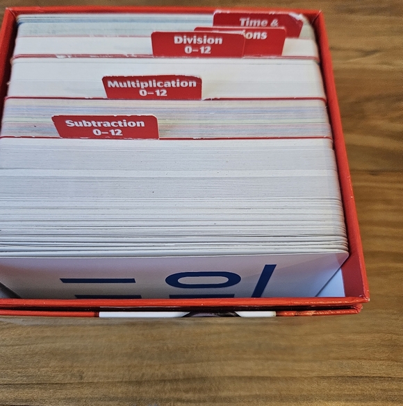 Math Flash Cards Set - Picture 2 of 2